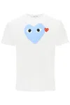 Comme Des Garçons Play Signature Heart Motifcotton T-shirt