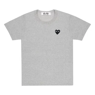 Pre-owned Comme Des Garçons Play Heart Tee 'grey'