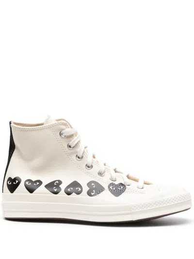 COMME DES GARÇONS PLAY COMME DES GARÇONS PLAY HIGH SNEAKERS