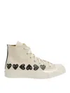 Comme Des Garçons Play High Top Sneakers