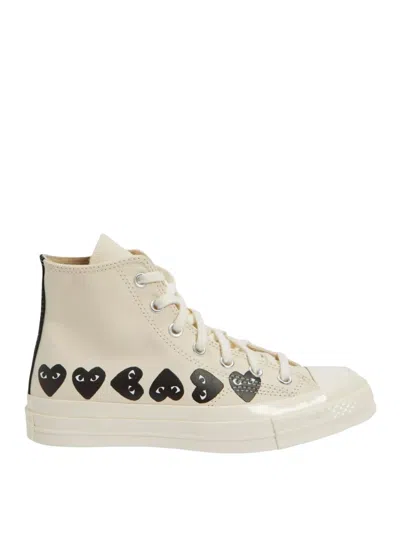 Comme Des Garçons Play High Top Sneakers