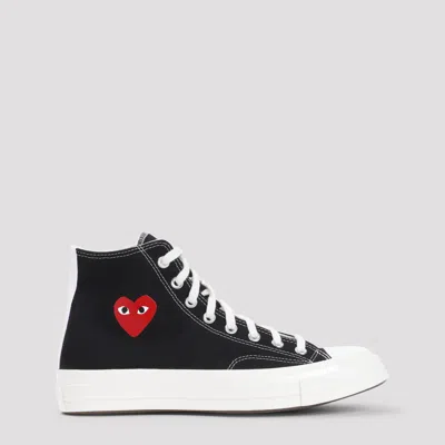 COMME DES GARÇONS PLAY COMME DES GARÇONS PLAY HIGH TOP SNEAKERS