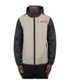 Comme Des Garçons Play Hooded Casual Jacket In Gray