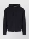 Comme Des Garçons Play Hooded Sweatshirt With Drawstring And Pockets
