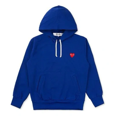 Comme Des Garçons Play Comme Des Garcons Play Hoodie 'navy' In Blue
