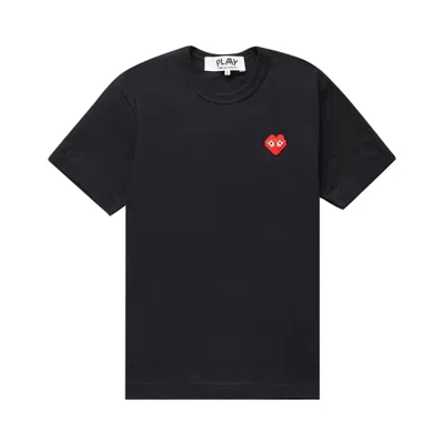 Pre-owned Comme Des Garçons Play Invader Heart T-shirt 'black' | Men's Size M