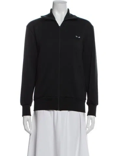 Pre-owned Comme Des Garçons Play Jacket In Black