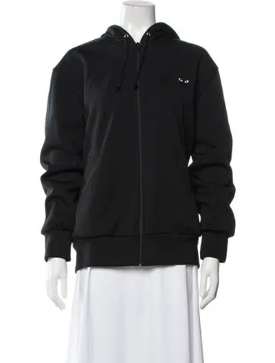 Pre-owned Comme Des Garçons Play Jacket In Black