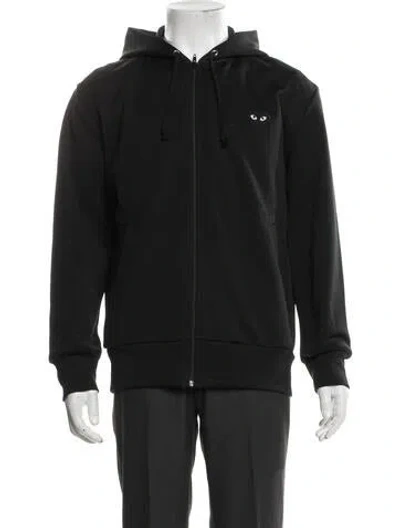 Pre-owned Comme Des Garçons Play Jacket In Black