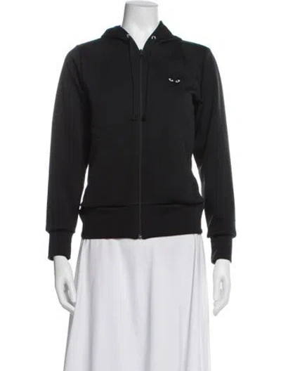 Pre-owned Comme Des Garçons Play Jacket In Black