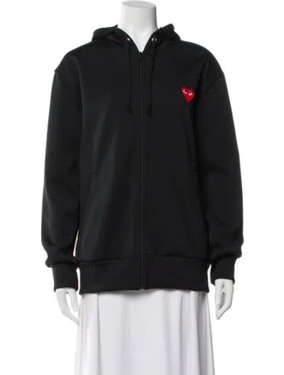 Pre-owned Comme Des Garçons Play Jacket In Gray