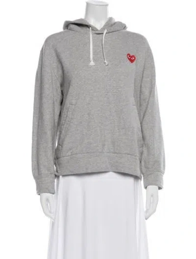 Pre-owned Comme Des Garçons Play Jacket In Gray