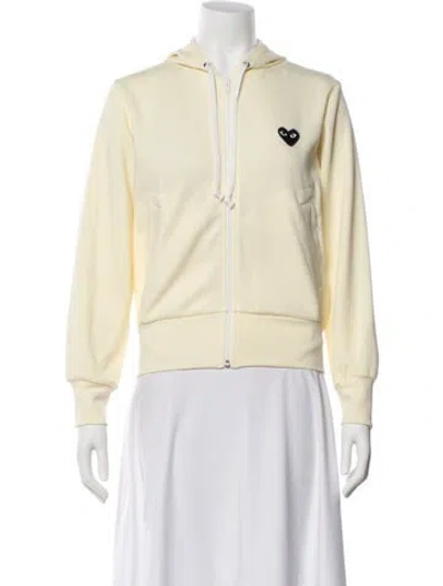 Pre-owned Comme Des Garçons Play Jacket W/ Tags In Yellow