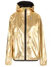 Comme Des Garçons Play K-way Jacket Jackets Gold