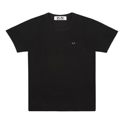 Comme Des Garçons Play Comme Des Garcons Play Kawakubo Rei Black Printing Short Sleeve Black