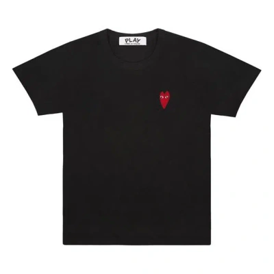 Comme Des Garçons Play Comme Des Garcons Play Kawakubo Rei Red Short Sleeve Black