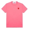 Comme Des Garçons Play Comme Des Garcons Play Kawakubo Rei Small Love Short Sleeve Pink