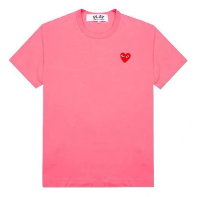 Comme Des Garçons Play Comme Des Garcons Play Kawakubo Rei Small Love Short Sleeve Pink