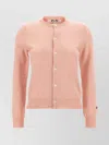 Comme Des Garçons Play Cardigan Comme Des Garcons Play Woman Color Pink