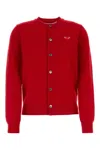 Comme Des Garçons Play Cardigan-l Nd Comme Des Garcons Play Female In Red