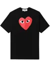 COMME DES GARÇONS PLAY LOGO COTTON T-SHIRT