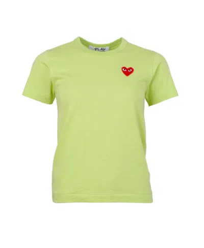 COMME DES GARÇONS PLAY LOGO DETAIL T-SHIRT