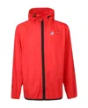 Comme Des Garçons Play Comme Des Garcons Play K-way Hoodie Full Zip In Red