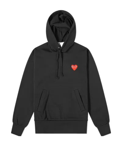 Comme Des Garçons Play Logo Hooded Sweater