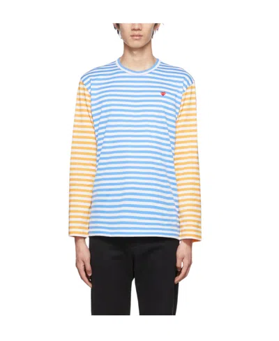 COMME DES GARÇONS PLAY LOGO LONG-SLEEVED T-SHIRT