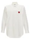 Comme Des Garçons Play Red Heart Patch Shirt