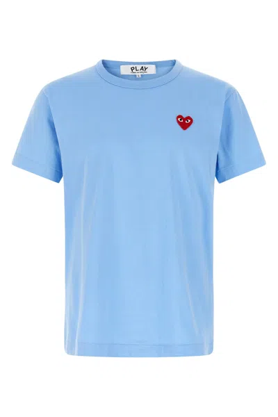 COMME DES GARÇONS PLAY LOGO PATCH T-SHIRT