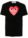 Comme Des Garçons Play Logo Print Knit T-shirt
