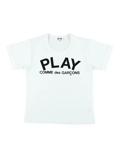 COMME DES GARÇONS PLAY LOGO印花T恤