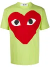 COMME DES GARÇONS PLAY LOGO PRINT T-SHIRT