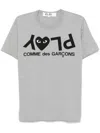 COMME DES GARÇONS PLAY LOGO-PRINT T-SHIRT