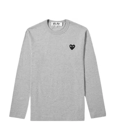 COMME DES GARÇONS PLAY LOGO PULLOVER T-SHIRT ON CHEST