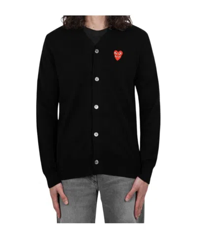 COMME DES GARÇONS PLAY LOGO SWEATER