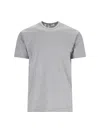Comme Des Garçons Play T-shirt In Grey Cotton In Gray