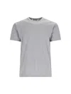 Comme Des Garçons Play Logo T-shirt In Gray