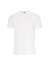 Comme Des Garçons Play Logo T-shirt In White