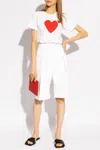 Comme Des Garçons Play Comme Des Garcons Play T-shirts And Polos White In White
