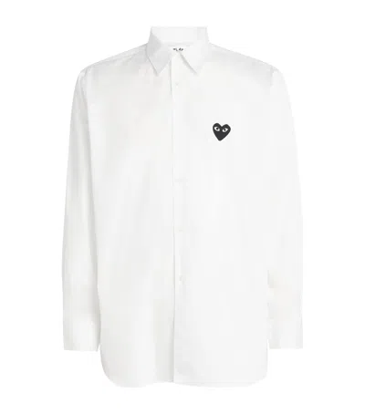 COMME DES GARÇONS PLAY LONG-SLEEVE HEART SHIRT
