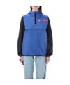 Comme Des Garçons Play X K-way Half-zip Jacket In Blue