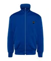 Comme Des Garçons Play Mens Navy Heart-appliqué Jersey Jacket Xxl In Blue