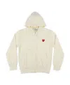 Comme Des Garçons Play Long-sleeved Sweater In White