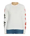 Comme Des Garçons Play Long-sleeved T-shirt In Multi