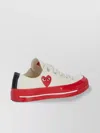 Comme Des Garçons Play Low-top Canvas Sneaker Rubber Sole
