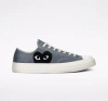 Comme Des Garçons Play Logo Pattern Printed Leisure Sports Shoes