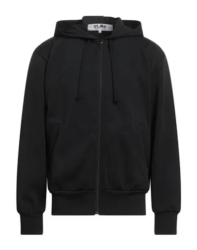 Comme Des Garçons Play Man Sweatshirt Black Size Xxl Polyester