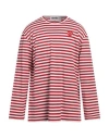 Comme Des Garçons Play Man T-shirt Red Size Xxl Cotton
